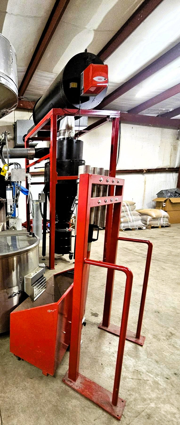 Roasted Coffee Bean Destoning System and Conveying Silos - Petroncini ...