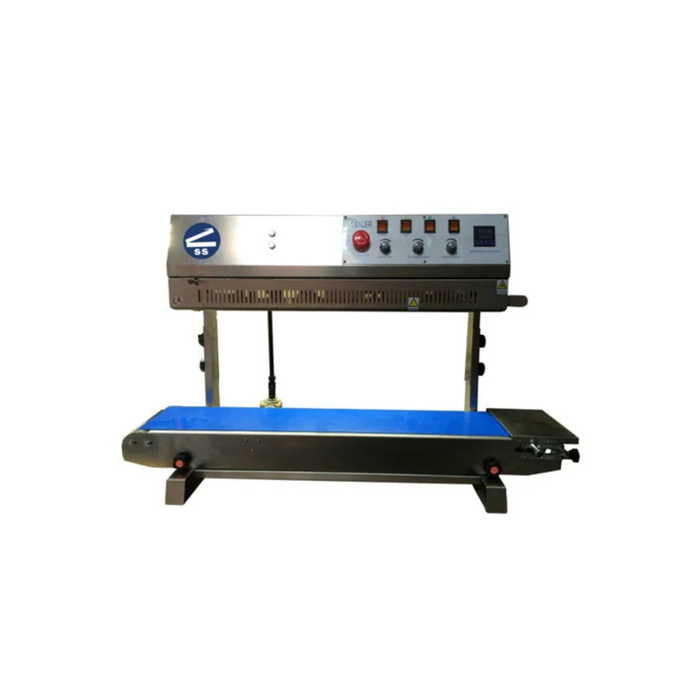 Sealer Sales Impresse Vertical Right Feed Dry Ink Coding 15mm Seal Width Front View