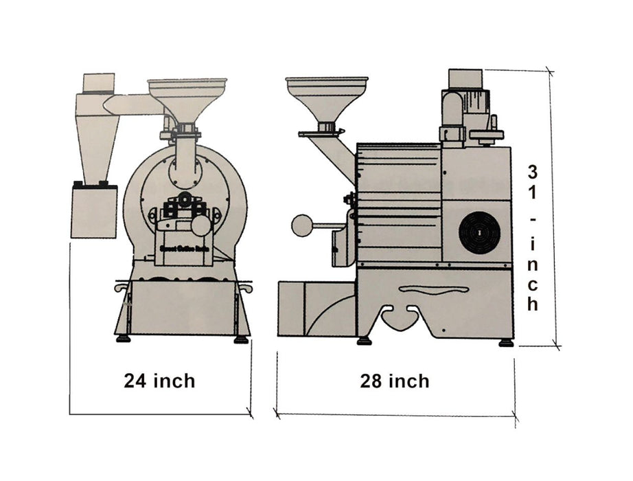 2 kg - "Gemma" Sweet Coffee Italia - 2020 Model - Very Good Condition - Used