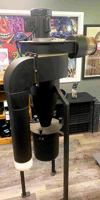 5kg / 12kg - Diedrich CYC Chaff Collector - 2018 - Very Good Condition - Used (Crating Included)