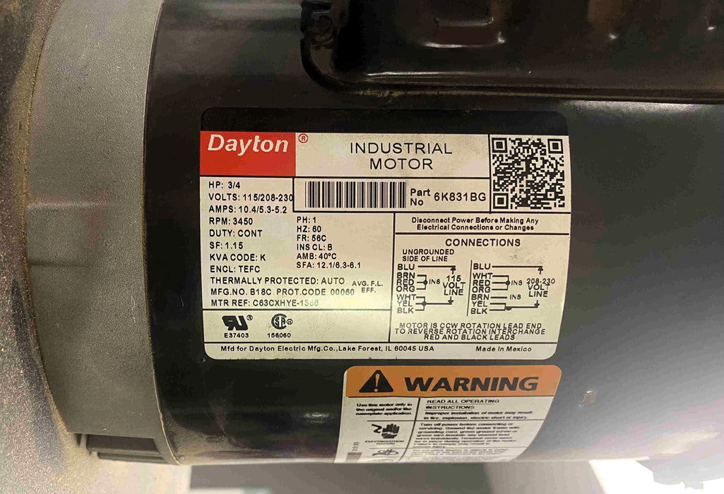 5kg / 12kg - Diedrich CYC Chaff Collector - 2018 - Very Good Condition - Used (Crating Included)