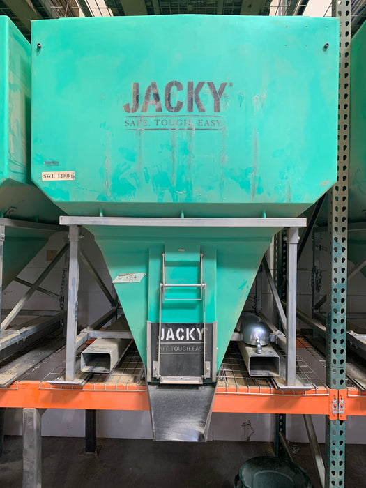 1500 Liter Jacky Bins Storage Hopper - 4 Available - Used