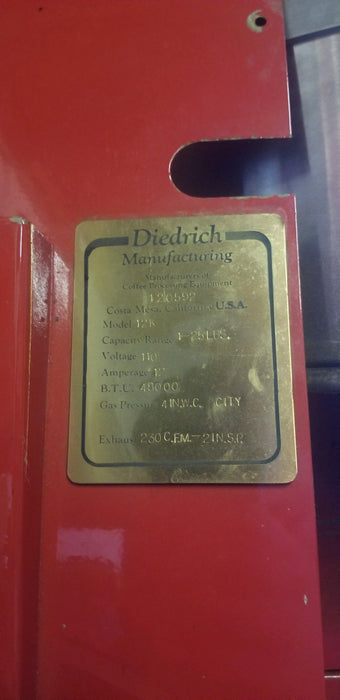 12 Kilo: Diedrich IR-12 Roaster