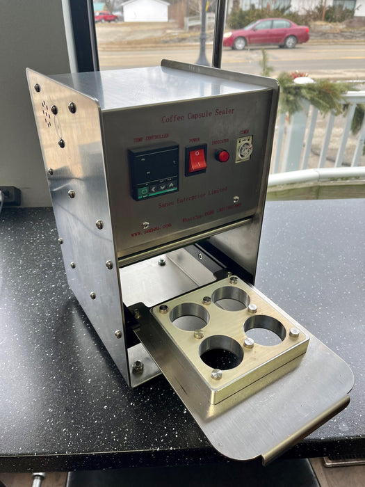 K-Cup or Nespresso Combination Manual Sealer SM-4 - Used
