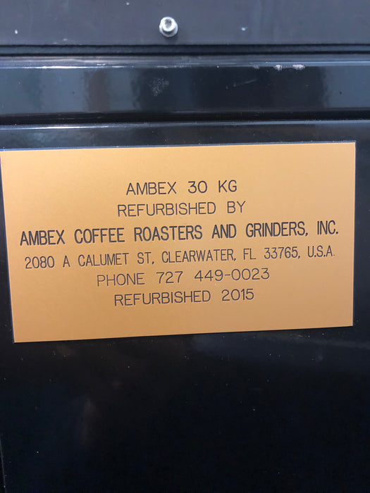 30 kilo Ambex Roaster 2015 Model - Used