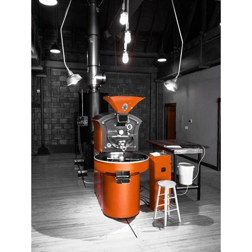 15 kilo: Used (Available February) Giesen Coffee Roaster & Selkirk Oxidizer