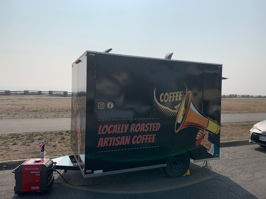 Coffee Service Vending Trailer For Retail Coffee Sales - Used