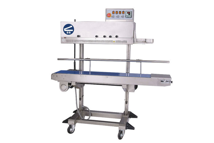 Band Sealer - Vertical Freestanding - Right to Left or Left to Right