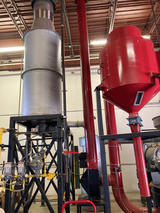 Probat G60 Fully Automated Roaster with afterburner and destoner