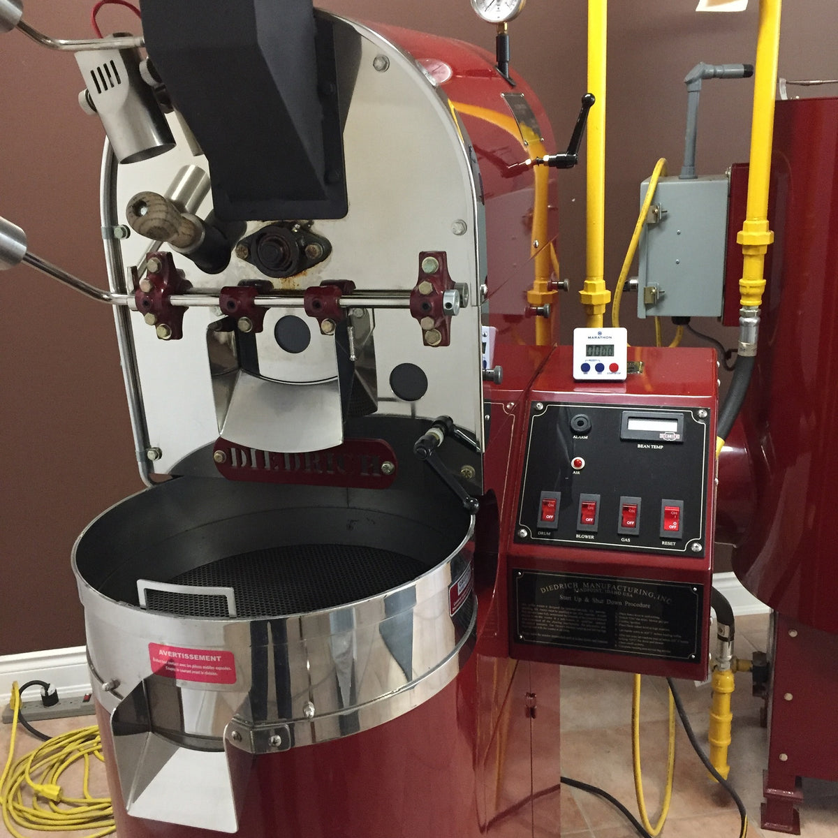 OOHIRO EXCELL 03-C スタンド式加温機 3 Kg Diedrich IR-3 Roaster with Afterburner: Used— CoffeeTec