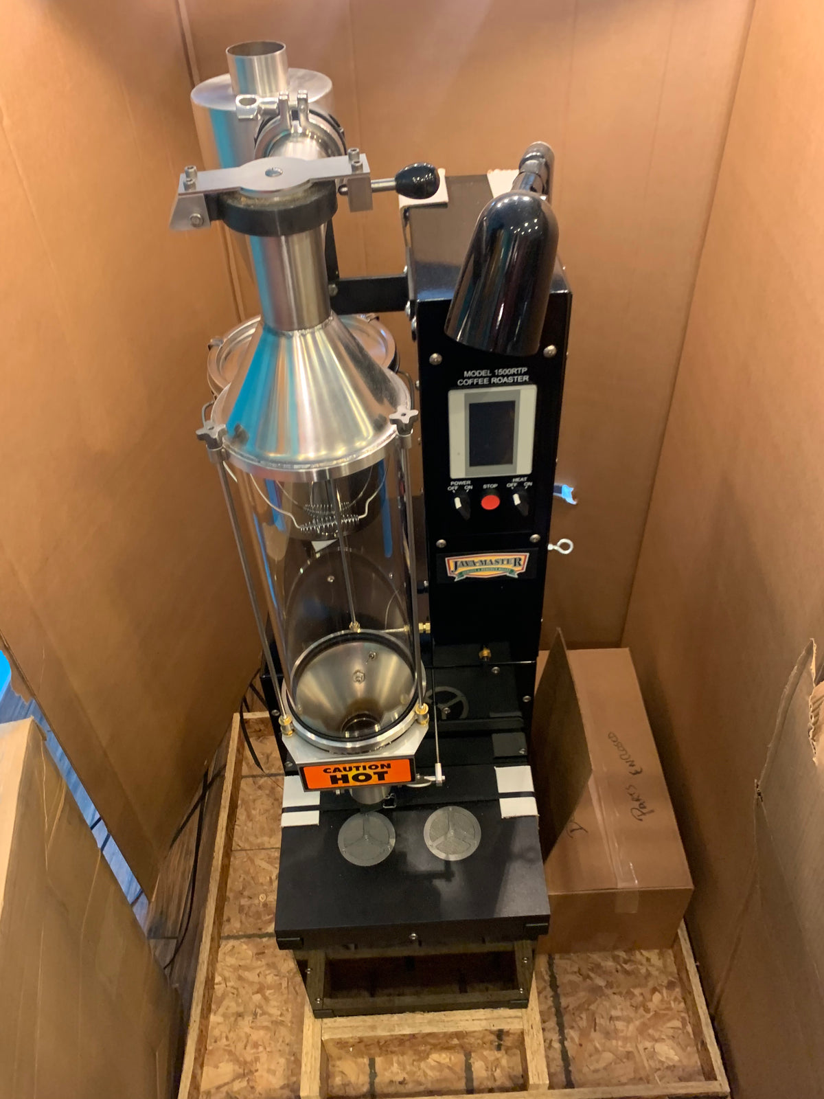 2.25k Java Master 1500 Air Roaster: Never Used — CoffeeTec