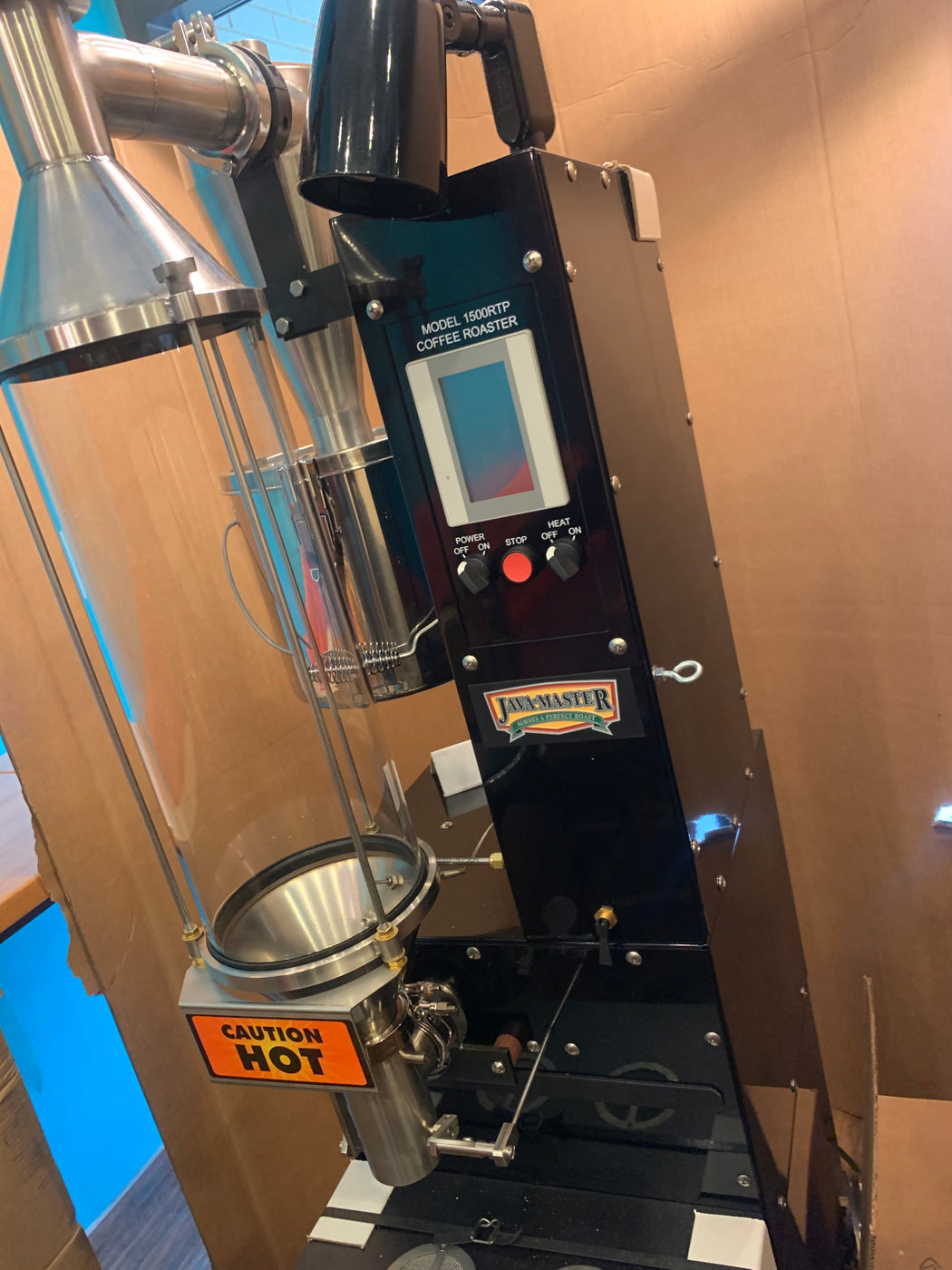 2.25k Java Master 1500 Air Roaster: Never Used — CoffeeTec