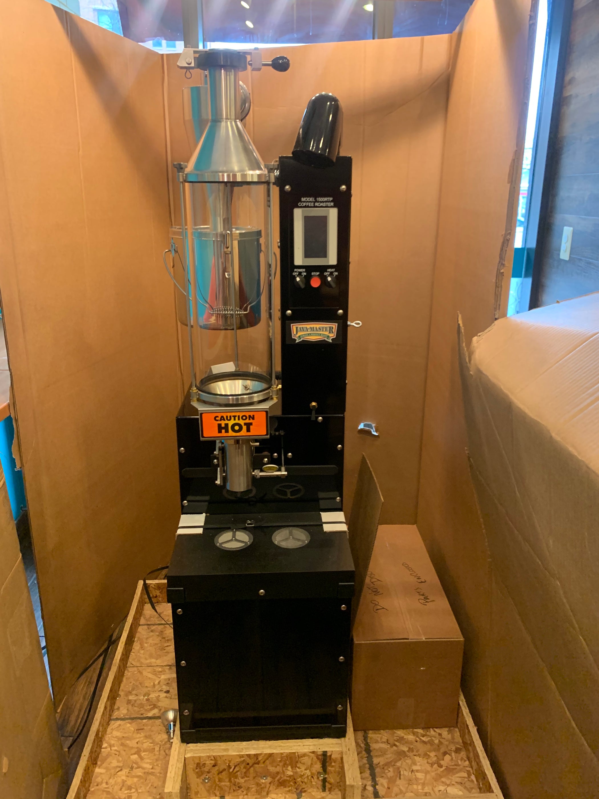 2.25k Java Master 1500 Air Roaster: Never Used — CoffeeTec