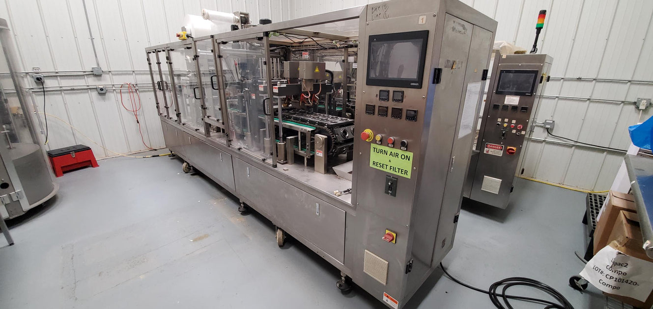 2-Lane Inline Automated K-Cup Machine - Used — CoffeeTec