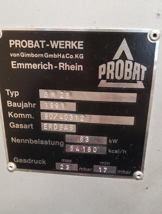 25 kilo Probat G25 - Beautiful Condition - Used