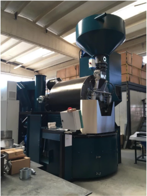 240 kilo: IMF RM-240 Roaster Fully Automatic Plant with Green Silos (New)