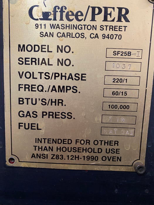 12 kilo / 25 lb. San Franciscan SF25 - Used