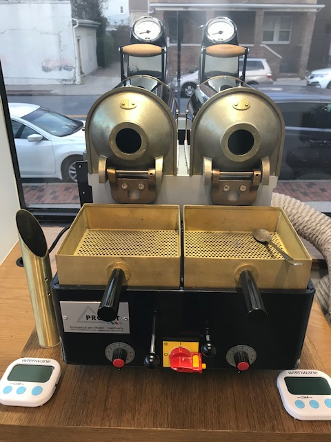 Double Barrel Probat Sample Roaster